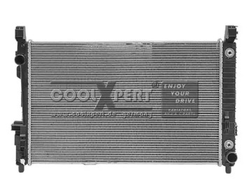 BBR AUTOMOTIVE 0016010529 -  Радиатор, охлаждение двигателя